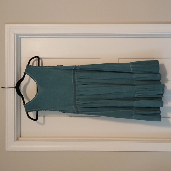 Umgee dress, teal blue - Picture 1 of 7